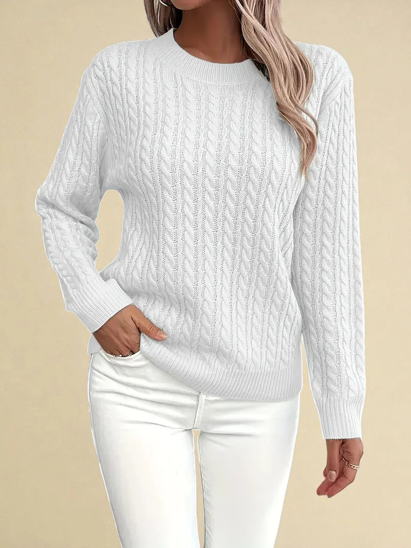 Zoe | Cable Knit Sweater